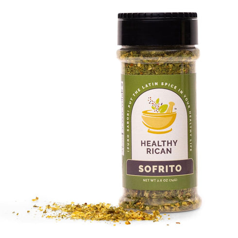 30 Healthy Rican Adobo Sazon Sofrito Seasoning and Herbs Mix Dry Non GMO No Preservatives MSG Artificial Coloring