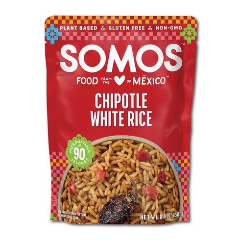 Somos, Chipotle Lime White Rice, 8.8 Ounce