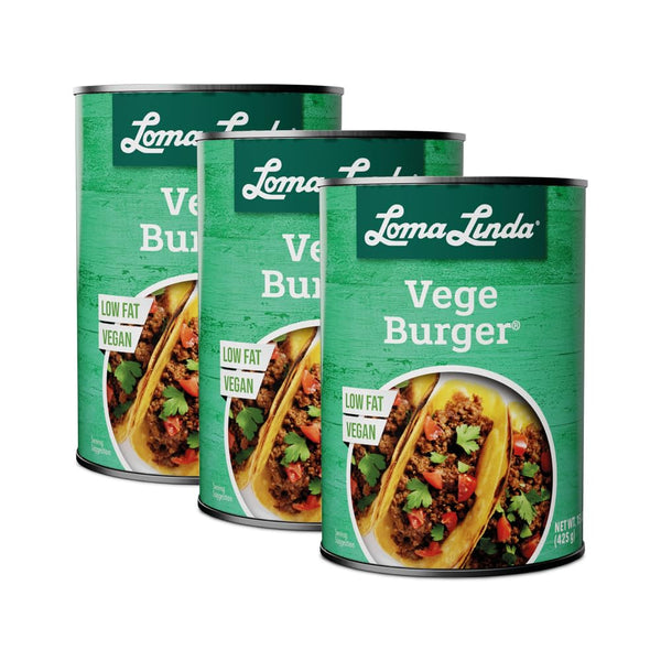 Loma Linda - Plant-Based Meats (Vege Burger (15 oz.), 3 Pack)