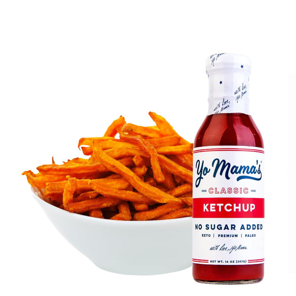 Yo Mama's Foods Keto Classic Ketchup Pack of (1) - No Sugar