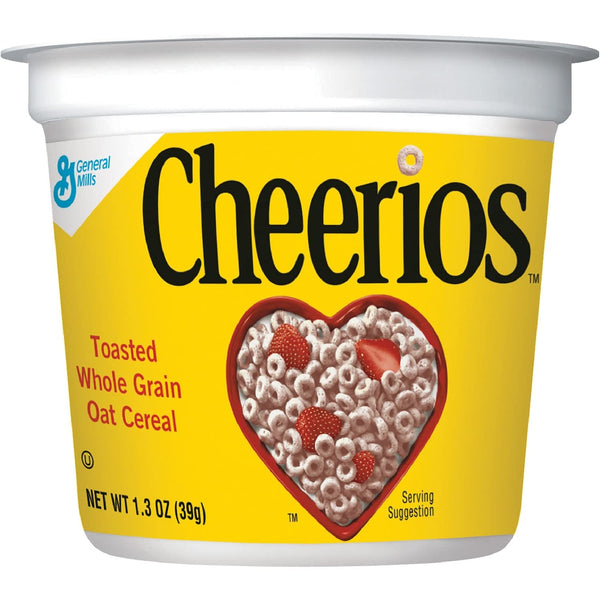General Mills SN13896 Cheerios Breakfast Cereal Single-Serve 1.3oz Cup 6/Pack