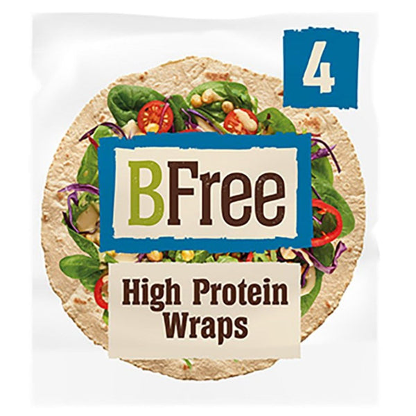 Generic BFree High Protein Wraps 168g Gluten Free Wheat Free Dairy Free Vegan