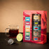 5 5 0,9 oz Kusmi Tea - Organic Black Tea Variety Box + Tea Infuser - Gift Idea for Men and Women - Flavoured Black Tea