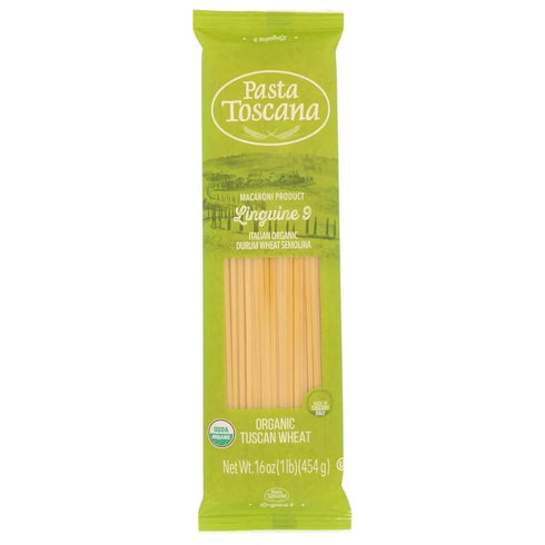 Pasta Toscana 16 oz (Pack 2, Italian Organic Pasta | Organic Tuscan Wheat | Italian Organic Durum Wheat Semolina