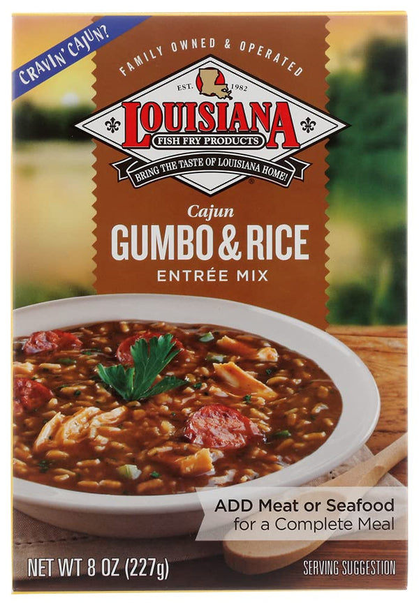 Louisiana Mix Gumbo With Rice