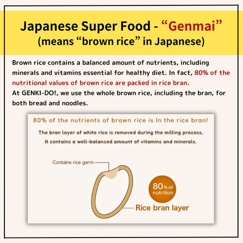 (10 oz./serving) 2 PACK 4 GENKI-DO! Made in Japan, Gluten-free, Animal-free, Plant-based, healthy Japanese Brown Rice