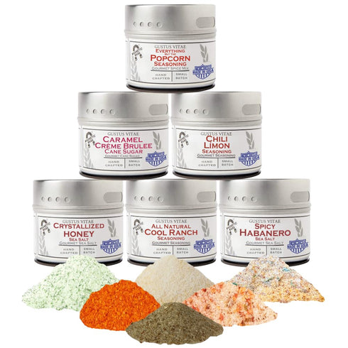 Ultimate Popcorn Seasoning Set - Six Pack | Authentic Small Batch Seasoning