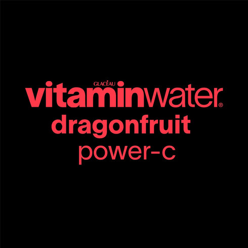 20 oz 12 Pack vitaminwater Power-C Dragonfruit Nutrient Enhanced Flavored Water Beverage, fl Bottles