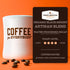 2 lb (32 oz) Fresh Roasted Coffee, Organic Black Knight Water-Processed Decaf | USDA, Kosher | Dark Roast Whole Bean