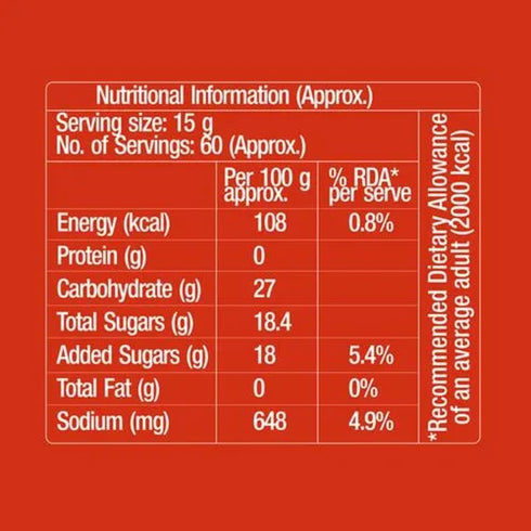 950g Del Monte Tomato Ketchup - Original Blend