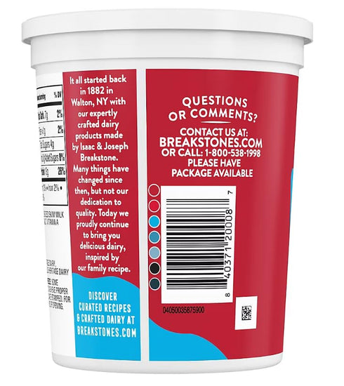 Generic 2% packed Small Curd Milkfat Cottage Cheese , delicious, creamy, and with protein. Enjoyed on its own, as a