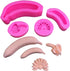 SOMUMOK 3D Banana Shaped Silicone Fondants Cake Supplies Pastries Bakings Tool Resins Ornament Handmade Soaps Mo