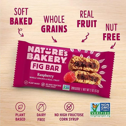 KD Chocolates Pack, 2 oz., 32 Natures Bakery Fig Bars, Variety ct.