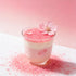 (150g/5.3oz) Twisweet Pink Sprinkles, Edible Sanding Sugar Crystals for Cake Decorating, Extra Fine Candy Sprinkles