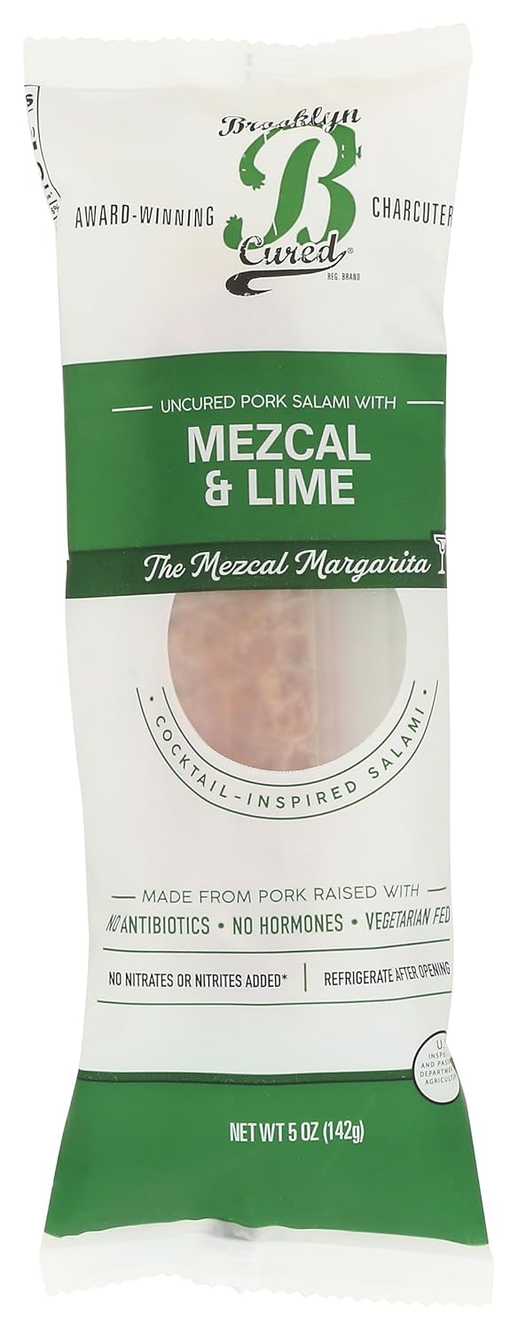 Brooklyn Cured The Mezcal Margarita Salami Chub, 5 OZ