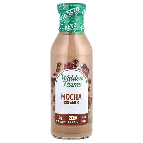 Walden Farms Mocha Coffee Creamer Zero Calorie, Sugar Free, Keto & Fat