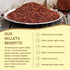 450g (0.99 lbs) Danodia Foods Finger Millet Flakes (Ragi) | Gluten-Free & Non-GMO | Traditional Unpolished Millet