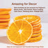 Fraunitsh 3.17oz/90g, Dried Orange Slices, Dehydrated Dried Oranges Slices for Cocktails, Garnishes, Cakes, Crafts
