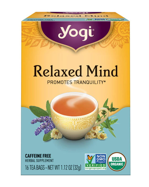 Yogi Teas Relaxed Mind, Tea, 16 BG