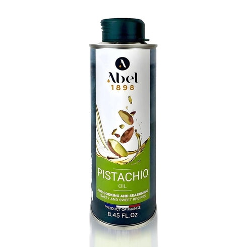 Abel French Pistachio Oil 100% Pure & Cold-Pressed, Gourmet Nut Oil for Cooking,