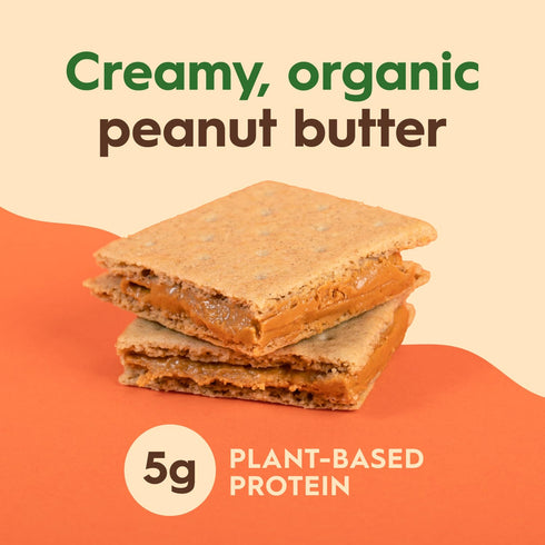 8 Count Once Again Peanut Butter Crackers Graham Sandwiches - Gluten Free Graham Crackers with Organic Peanut Butter