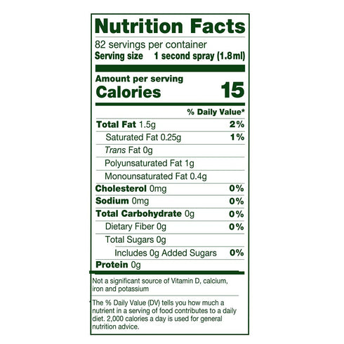 5 oz(Pack 1) Mantova Canola Oil Spray, All natural