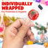 10 Oz Fruit Slices Candy Individually Wrapped - Fruit Melody Hard Candy Assortment in Bulk Variety Fruity Flavors