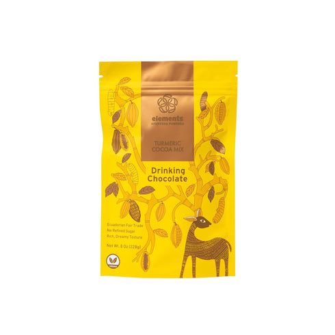 Elements Truffles Chocolate Drink Mixes Turmeric & Dark chocolate (Pack of 1)