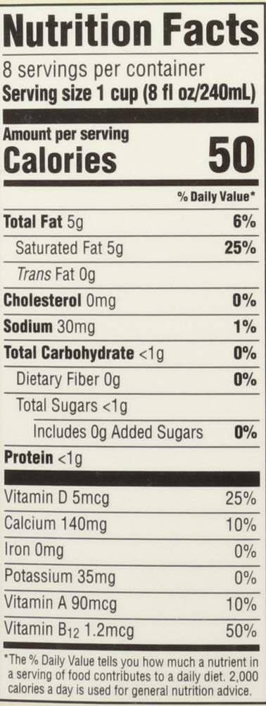365 64 oz by Whole Foods Market, Organic Unsweetened Original Coconut milk Beverage, fl
