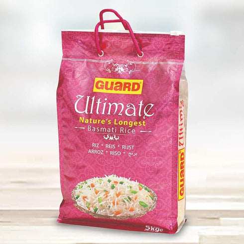Guard 10lb Ultimate Nature's longest Basmati Rice