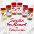 3.7 oz Betty Crocker Lemon Twist Flavored Sugar Citrus Dessert Sugar for Baking, Cocktails & More