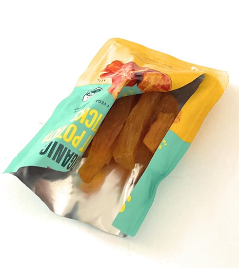 Generic 2 Packs, Pack 17 OZ, Organic Sweet Potato Sticks, Steamed, Each Vegan