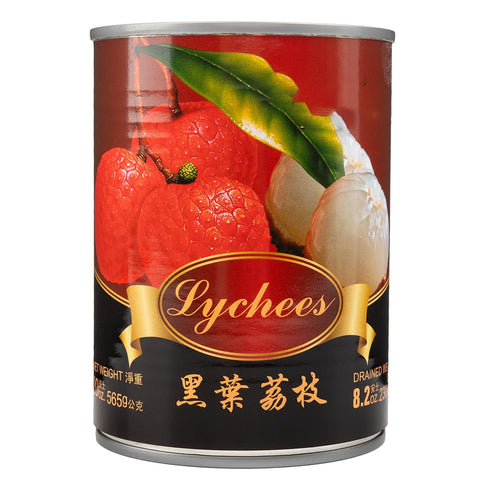 DragonDish Lychees in Heavy Syrup, Canned Lychees in Syrup, Lychee Syrup for Drinks,