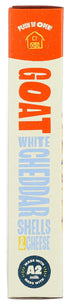 6 OZ FUNNY FARM Goat White Cheddar Shells & Cheese
