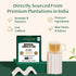 VAHDAM Imperial Himalayan White Tea Bags - 15 Count, Low Caffeine, Non GMO, Gluten Free, Individually Wrapped Pyramid