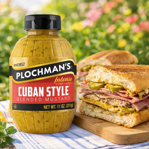 11 oz, Plochman, Cuban Mustard, Blended Mustard