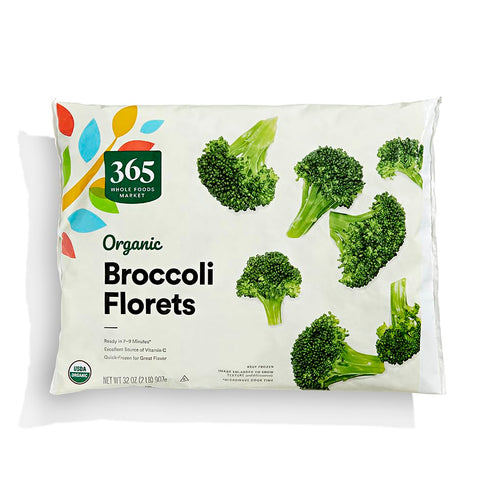 365 by Whole Foods Market , Organic Broccoli Florets, 32 Ounce