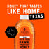 100% 32 oz. Nate's Texas Pure, Raw & Unfiltered Honey - Squeeze Bottle - All-natural Sweetener
