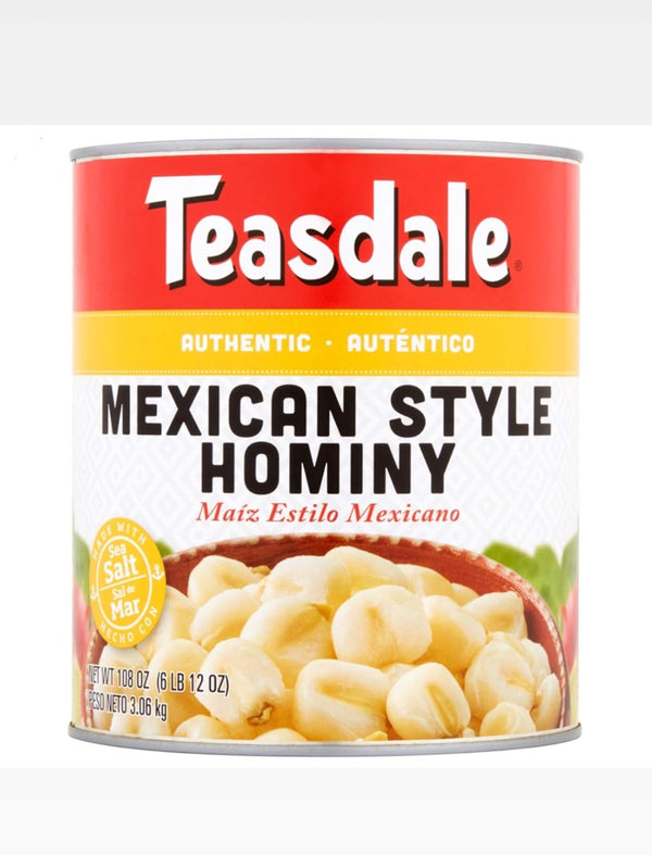 Teasdale Hominy Mexican Style 29 oz