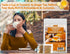 120 100% Premium Turmeric, Ginger, Cinnamon Blend Tea Bags, Natural & No Additives & Caffeine Free.