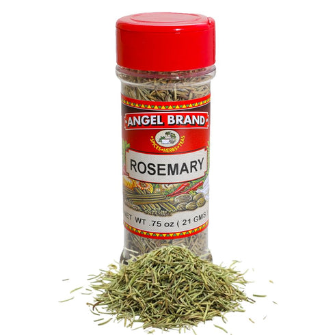 Angel Brand Rosemary Leaves 0.75 oz Bottle Dried Rosemary Herb for Cooking,