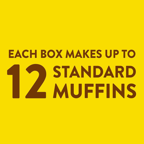 15.4 oz (Pack 12) Krusteaz Banana Nut Muffin Mix, Made With Real Bananas and Walnuts, Box