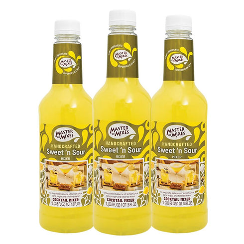 Master of Mixes Sweet & Sour Drink Mix, Ready To Use, 1