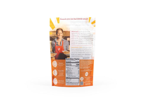 Liv Gourmet Granola Pack 8oz (Pack 4) 1:1 Variety - of | Healthy, Nutrient-Dense Snack, Breakfast Cereal | Nut-to-Oat