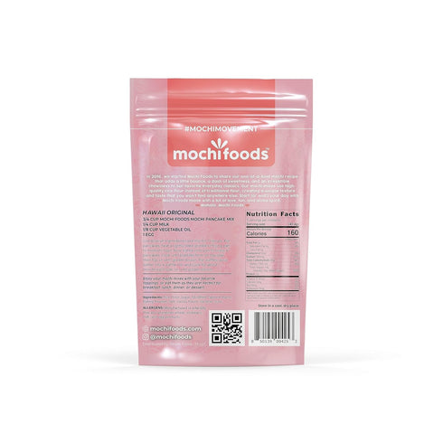 8 Oz Mochi Pancake Mix and Waffle Mix - Hawaii Original - Gluten Free - Light, Fluffy Waffles and Pancakes Mix