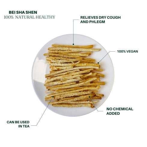 Visit the Store 225g Royal Seafood USA Bei Sha Shen Coastal Glehnia Root Premium Quality