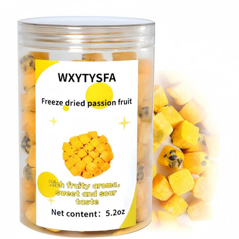 WXYTYSFA FD Passion Fruit, Baking and Beverage Preparation, Sealed Jar, 5.2 oz/150g
