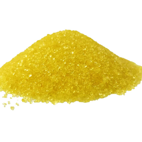 Sentovac Yellow Sanding Sugar for Baking, Edible Sparkling Sugar Crystals for Cake, Cookie, Cupcake Decoration.