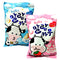 Korean Lotte Soft Malang Cow Fresh Grade Milk & Strawberry Milk Chewy Candy (Pack of 2) (2.78oz)