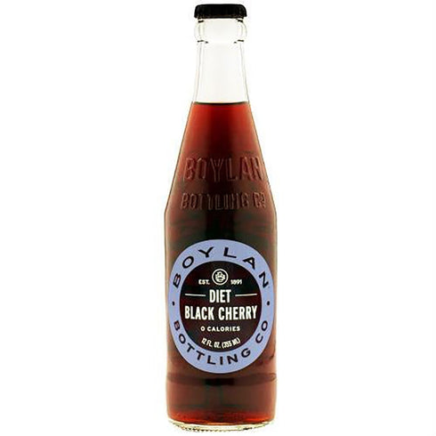 Pack 12 oz (12 Boylan - Diet Soda Variety - Glass Bottles)